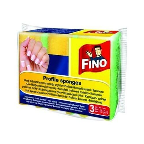 Fino Bureti de vase pentru protectia unghiilor, 3 buc