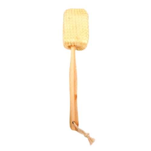 Perie baie cu maner de lemn