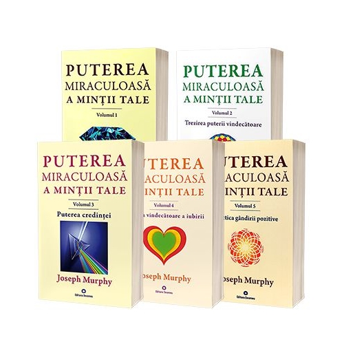 Serie compusa din 5 carti de autor Dr. Joseph Murphy