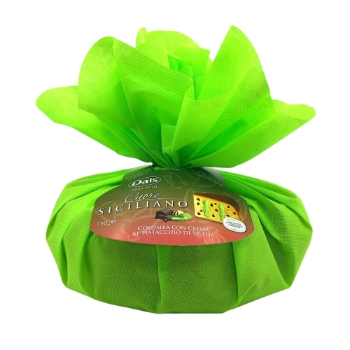 Cozonac Colomba cu fistic si ciocolata, 750 g, Dais