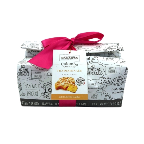 Cozonac Colomba Gourmet Tradizionale, 100% natural, 750 g, Dacasto
