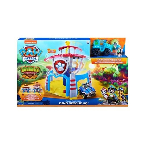 Patrula Catelusilor, Turnul de control Dino cu vehicul si catelus exclusiv Rex