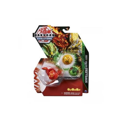 Bakugan Pachet Starter 3 Bakugani S4 Serpillious Ultra, Hydorous Si Pegatrix