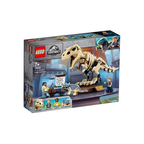 LEGO Jurassic World. Expozitia de fosile de T-rex 76940, 198 piese | 5702017079738