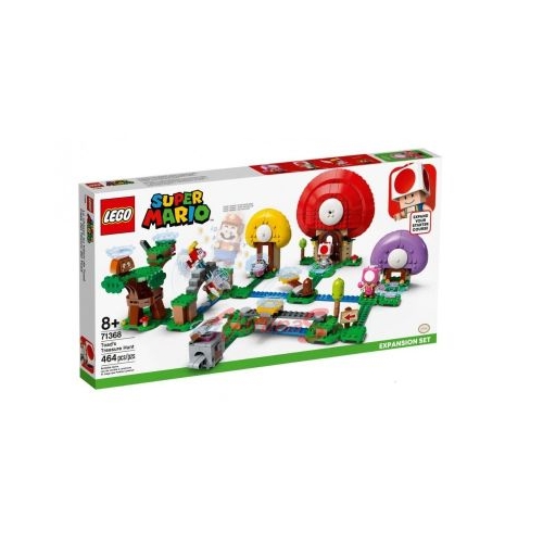 LEGO Super Mario. Set de extindere Toad 71368, 464 piese | 5702016618471