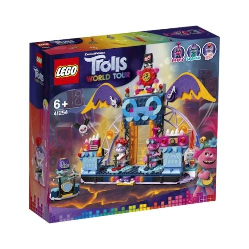 LEGO Trolls World Tour. Concertul din orasul Volcano Rock 41254, 387 piese | 5702016616804