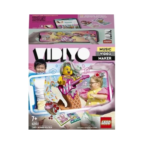 LEGO VIidiyo. Candy Mermaid BeatBox 43102, 71 piese | 5702016911770