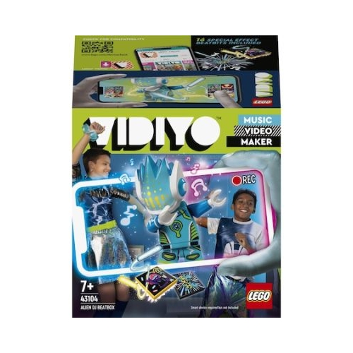 LEGO Vidiyo. Alien DJ BeatBox 43104, 73 piese | 5702016911879