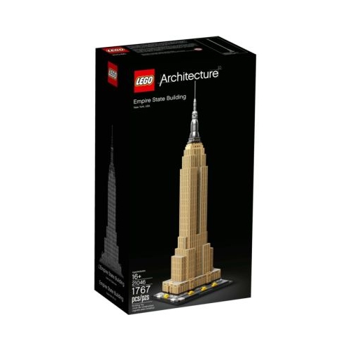 LEGO Architecture. Empire State Building 21046, 1767 piese | 5702016368338