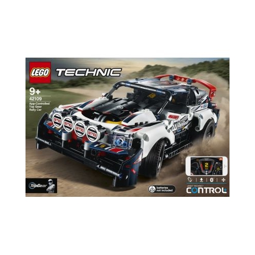 LEGO Technic. Masina de raliuri Top Gear 42109, 463 piese | 5702016617481