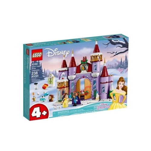 LEGO Disney Princess. Sarbatoarea de iarna la castelul Bellei 43180, 238 piese | 5702016618655