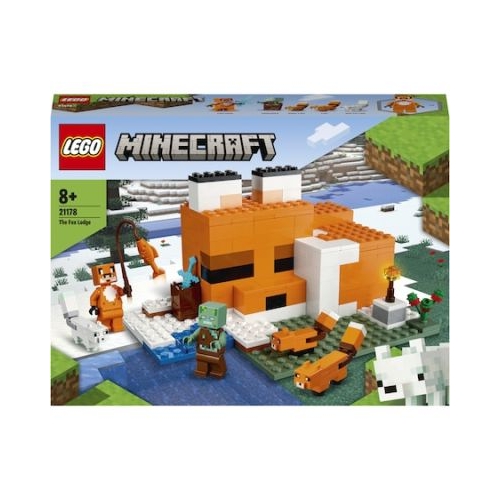 LEGO Minecraft Vizuina vulpilor 21178, 193 piese | 5702017155791 LEGO Minecraft Lego