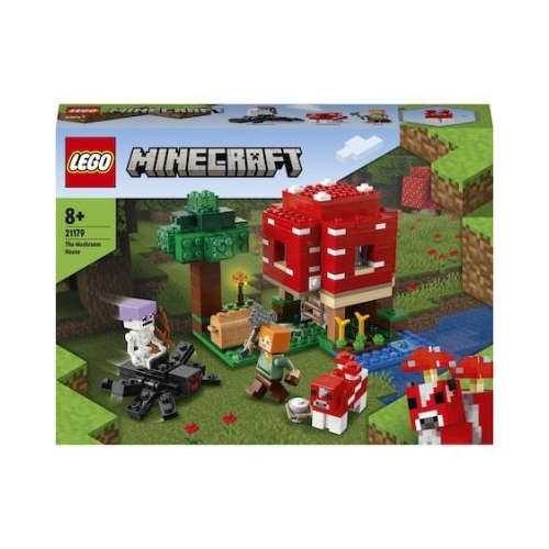 LEGO®Minecraft Casa Ciuperca 21179, 272 piese LEGO Minecraft Lego grupdzc
