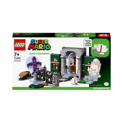 LEGO Super Mario - Set de extindere Intrarea in Luigi's Mansion 71399, 504 de piese