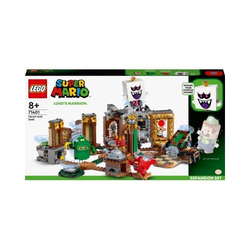 LEGO Super Mario - Set de extindere De-a v-ati ascunselea in Luigi's Mansion 71401, 877 de piese
