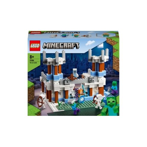 LEGO Minecraft. Castelul de gheata 21186, 499 piese LEGO Minecraft Lego