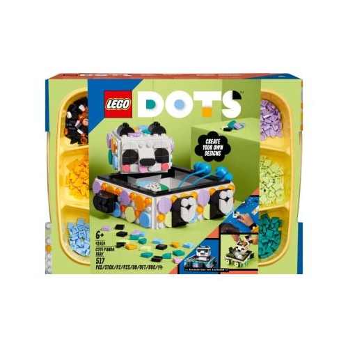 LEGO DOTS. Tavita cu urs panda 41959, 517 piese