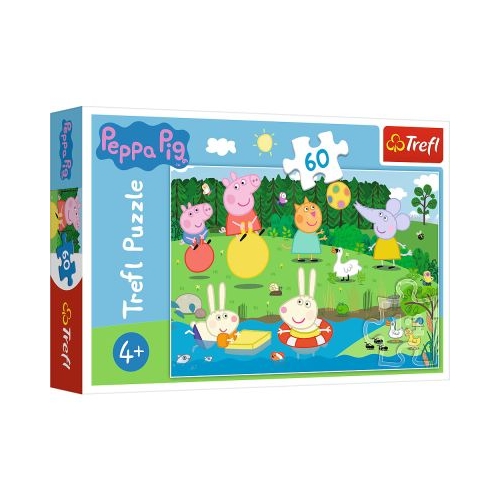 Puzzle Peppa Pig, Distractie in vacanta, 60 piese