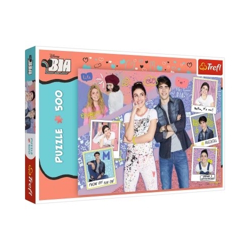 Puzzle Bia cu prietenii, 500 piese