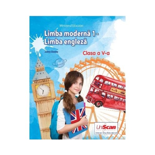 Manual Limba moderna 1. Limba engleza clasa a 5-a, 2022 - Jenny Dooley