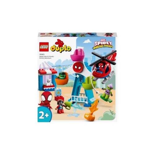LEGO DUPLO. Spiderman Aventura in Parcul de Distractii 10963, 41 piese