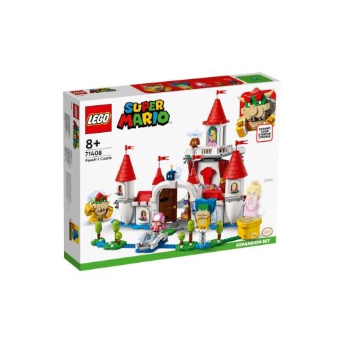 LEGO Super Mario. Set de extindere Castelul lui Peach 71408, 1216 piese