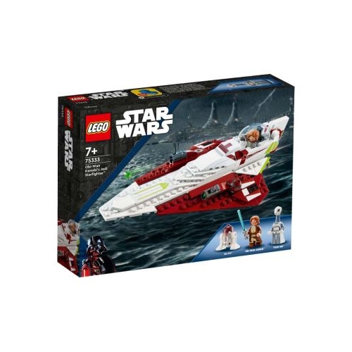 LEGO Star Wars. Jedi Starfighter-ul lui Obi-Wan Kenobi 75333, 282 piese LEGO Star Wars™ Lego