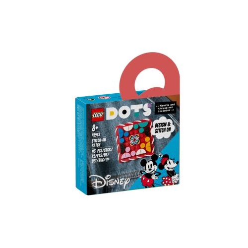 LEGO DOTS. Patch Mickey Mouse si Minnie Mouse 41963, 95 piese