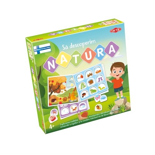 Joc educativ Sa descoperim Natura, Tactic