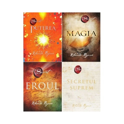 Pachet format din 4 carti din seria Secretul - Rhonda Byrne