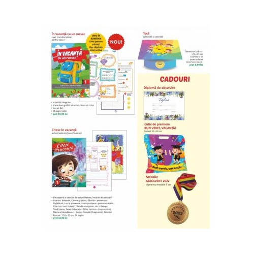 Pachet de premiere pentru clasa 1