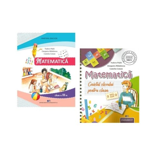 Pachet pentru Matematica clasa a 3-a, Tudora Pitila, Cleopatra Mihailescu