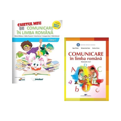 Pachet Comunicare in limba romana, manual si caiet clasa 1 - Varianta - EDP 2 Piriiala, Radu, Chiran