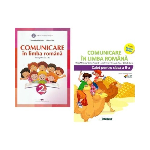 Pachet Comunicare in limba romana, manual si caiet clasa 2-a, Varianta - EDP 1 - Cleopatra Mihailescu, Mirela Mihaiescu