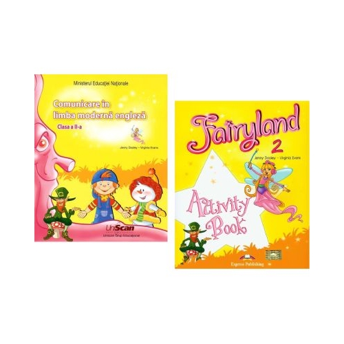 Pachet Comunicare in limba Engleza clasa a 2-a, Manual si Caiet - Virginia Evans, Jenny Dooley