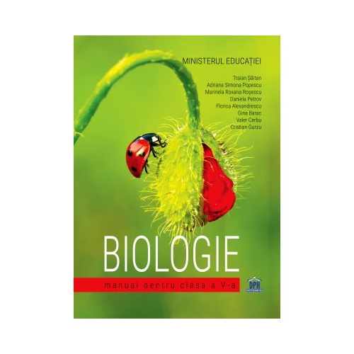Biologie. Manual pentru clasa a 5-a - Traian Saitan Biologie Clasa 5 Didactica Publishing House grupdzc