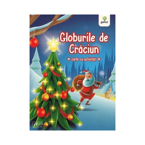 Globurile de Craciun. Carte cu activitati