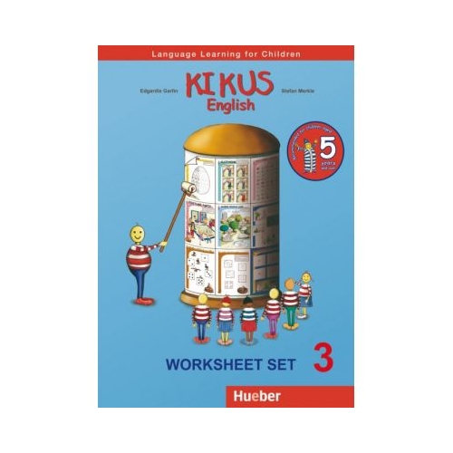 KIKUS Englisch Worksheet Set 3 Language Learning for Children - Edgardis Garlin, Stefan Merkle
