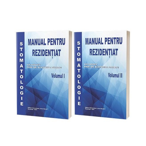 Stomatologie manual pentru rezidentiat volumele 1-2 - Ecaterina Ionescu Stomatologie Universitatea Carol Davila grupdzc