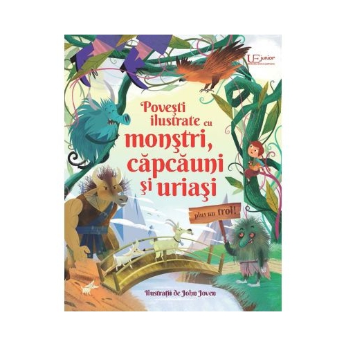 Povesti ilustrate cu monstri capcauni si uriasi Usborne - Usborne Books