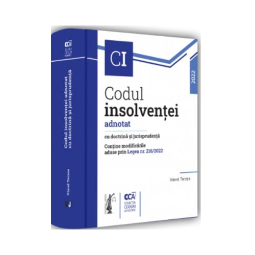 Codul insolventei adnotat cu doctrina si jurisprudenta - Viorel Terzea
