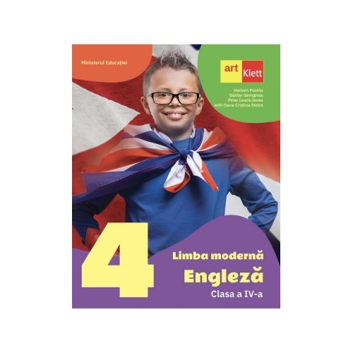 Limba moderna Engleza. Manual pentru clasa a 4-a - Herbert Puchta Oana-Cristina Stoica Limba engleza Clasa 4 Art Klett grupdzc