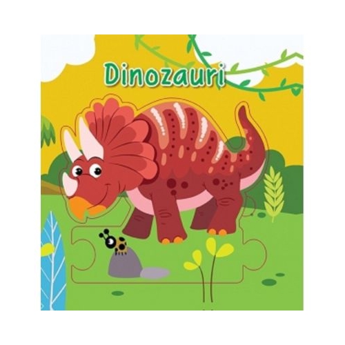 Dinozauri. Carte puzzle