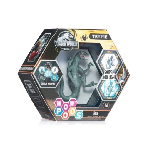 Figurina Dino Blue cu efecte sonore Wow Pods