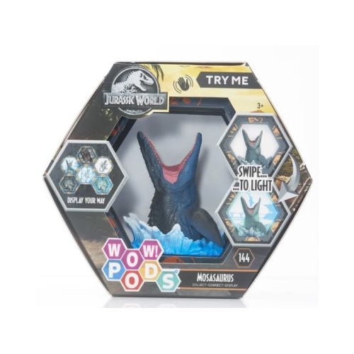 Figurina Dino Mosasaurus cu efecte sonore Wow Pods