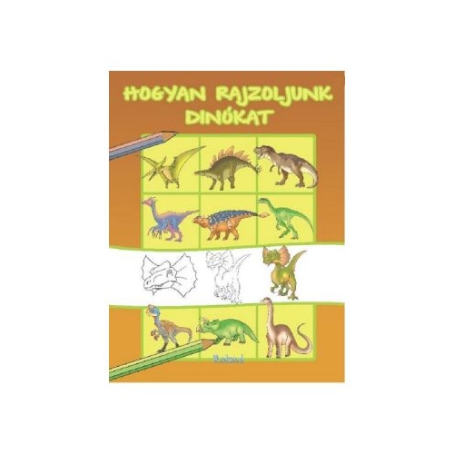 Hogyan rajzoljunk dinokat. Cum sa desenam dinozauri