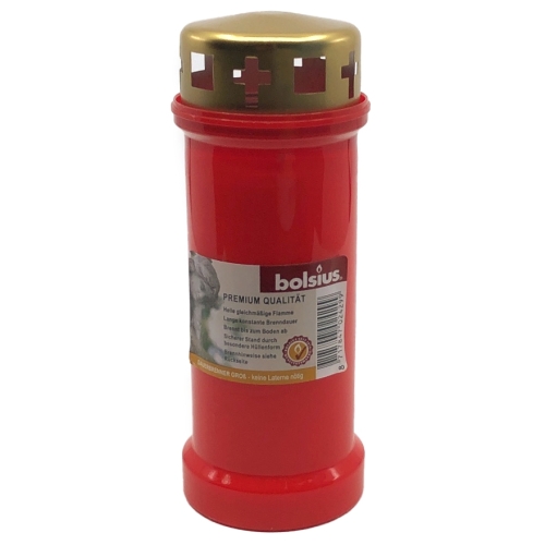 Candela din plastic cu capac Nr. 3, Bolsius