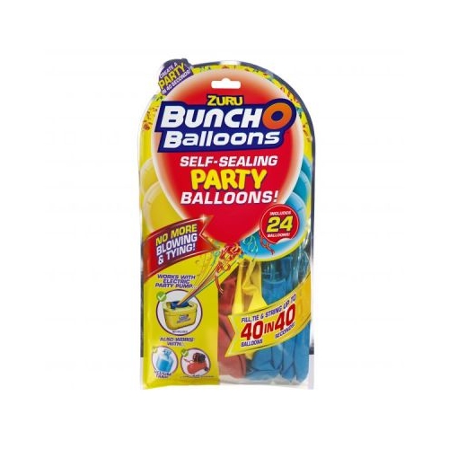 Baloane de petrecere Set Rezerve Rosu Galben Albastru Bunch O Balloons 24 baloane