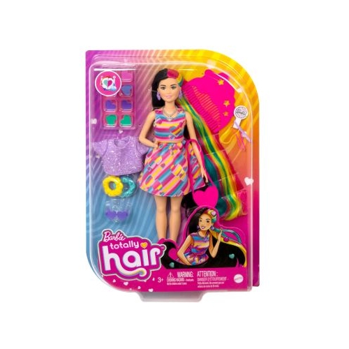 Papusa Barbie Totally Hair bruneta
