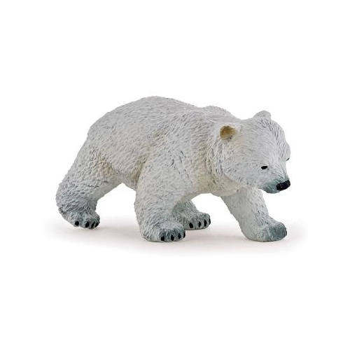 Figurina ursulet polar mergand Papo